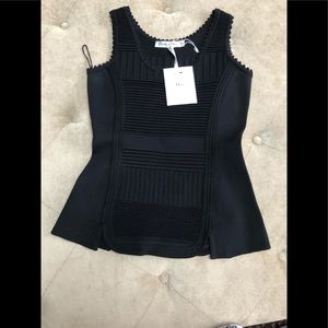 Christian Dior black blouse